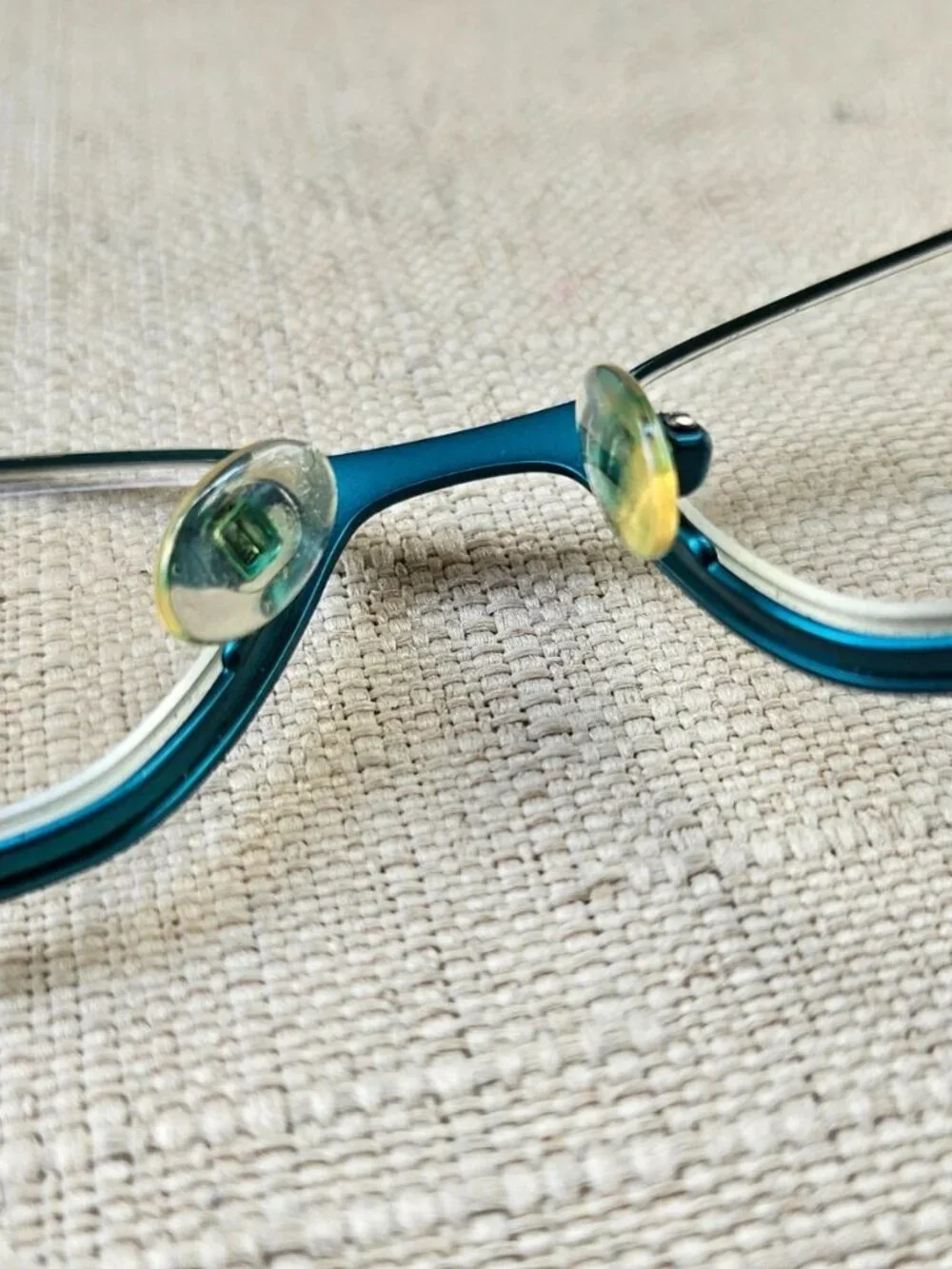Morel France Women Eyeglasses Frame Brown/Turquoise Tone Eyewear Glasses